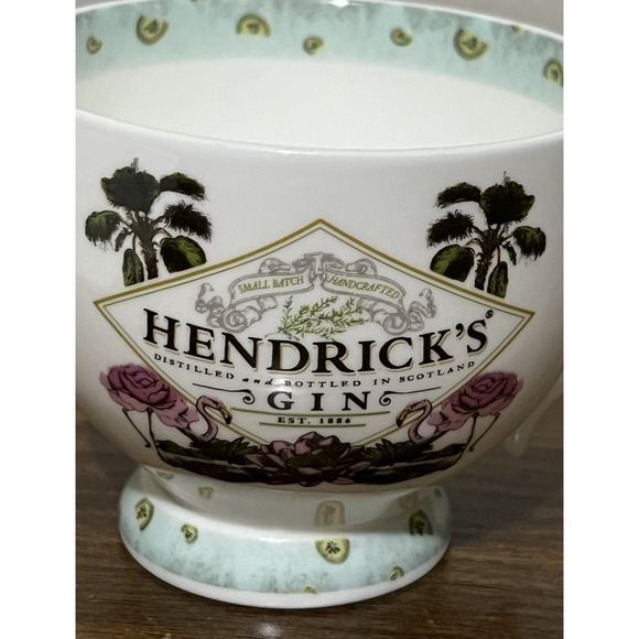 Hendrick's Gin Collectable Tea Cup And Saucer Set rare - Picture 9 of 14